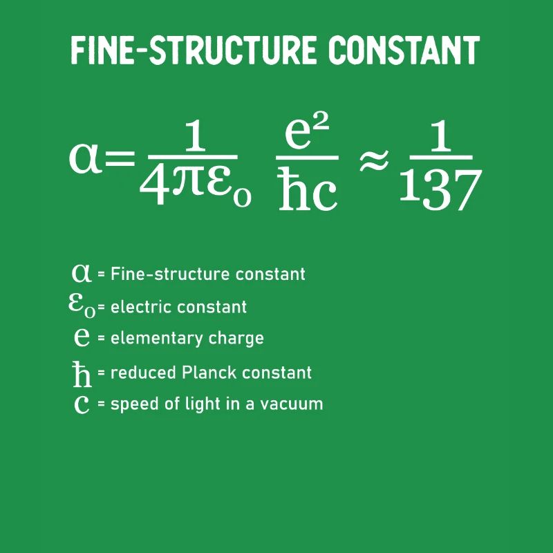 Fine Structure Constant Physics