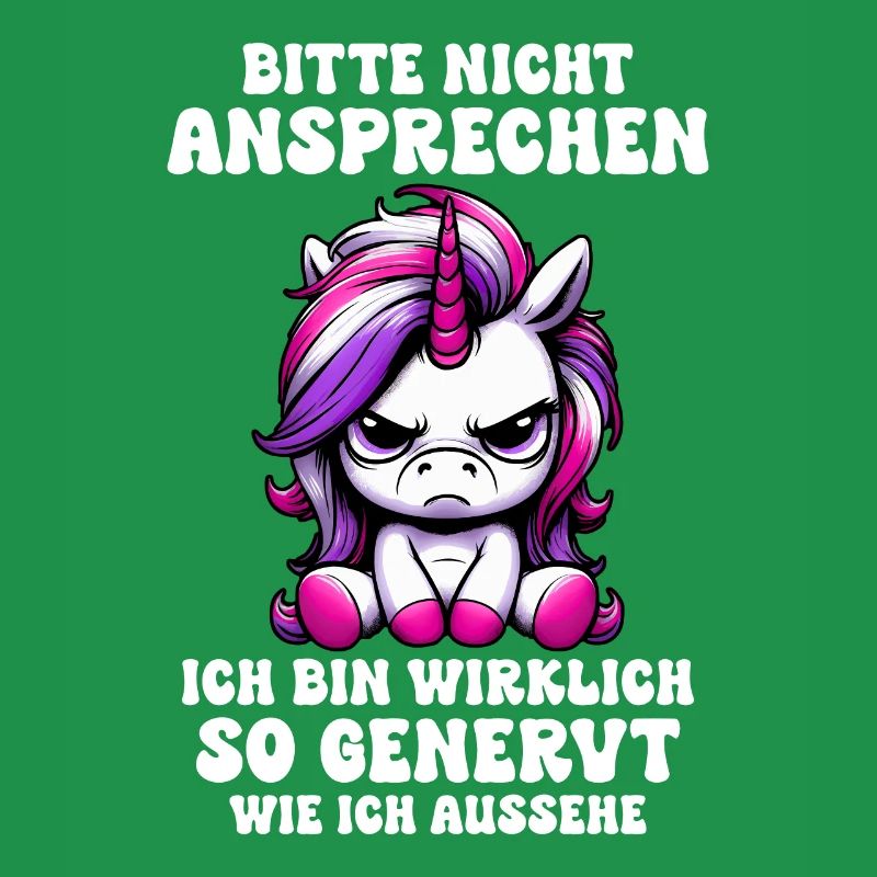 Bitte Nicht Ansprechen Ich Bin Wirklich So Genervt