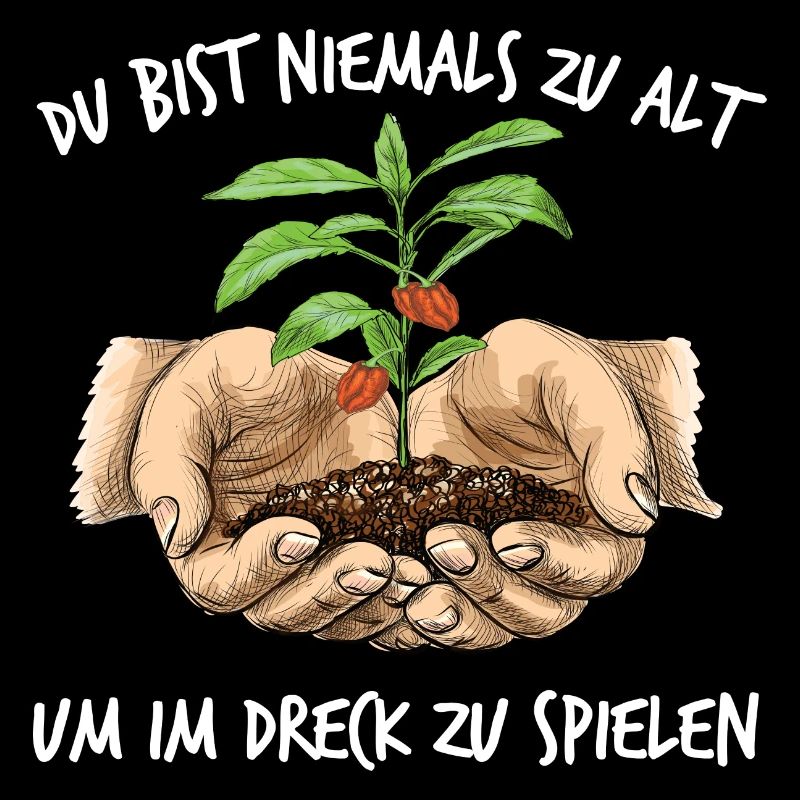 Chili Züchter Gärtner | Hobbygärtner Gartenarbeit