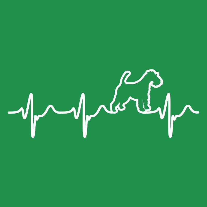 Drahthaar Foxterrier Herzschlag Herzfrequenz EKG