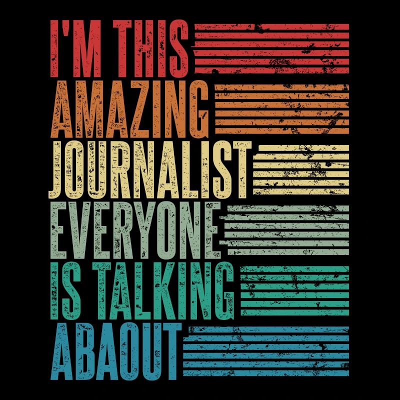 Vintage Journalist Journalist Gift Retro