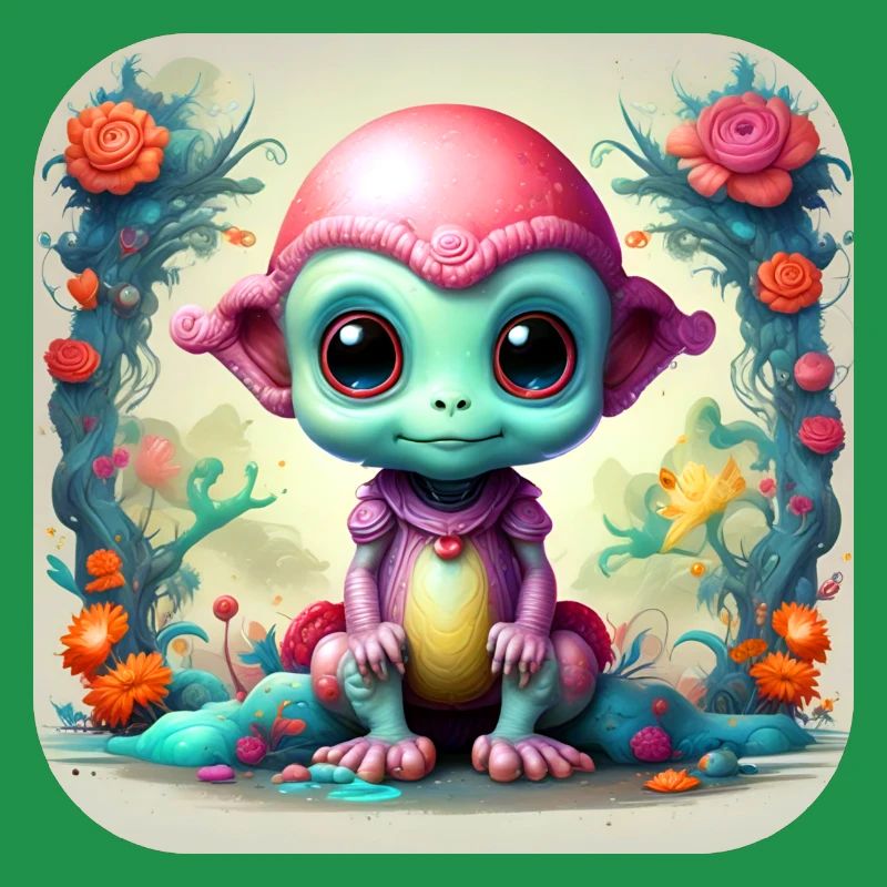 Alien mignon de science-fiction