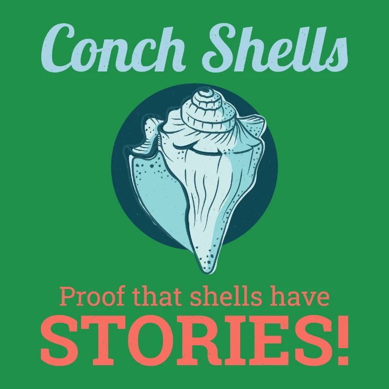 Conch Seashells Collector Beachcomber Sea Shell