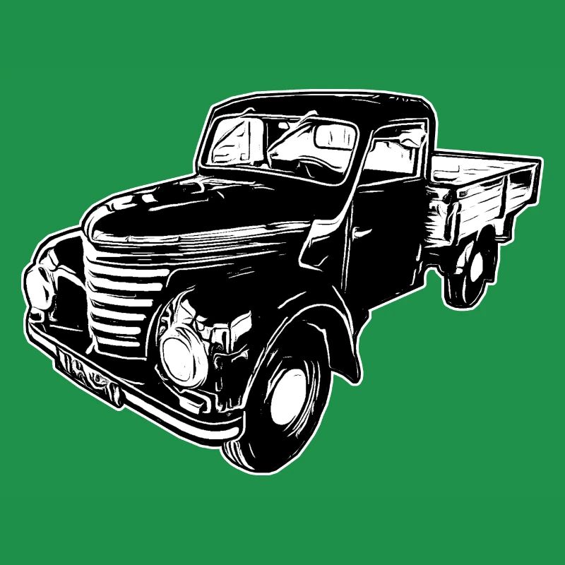 Framo flatbed transporter truck DDR IFA Oldtimer