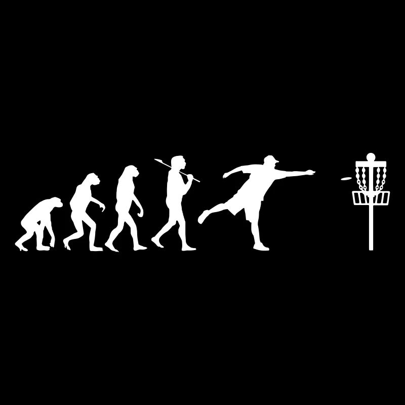 Disc Golf Evolution Ultimate Frisbee Lustig Sport