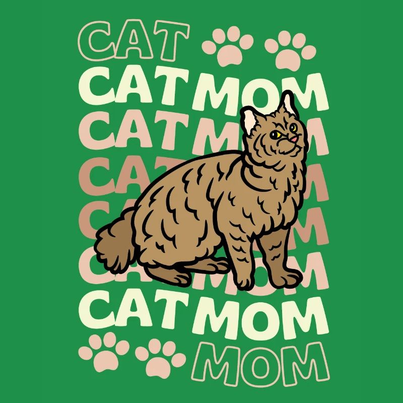 Cute Pixie Bob Cat Mom