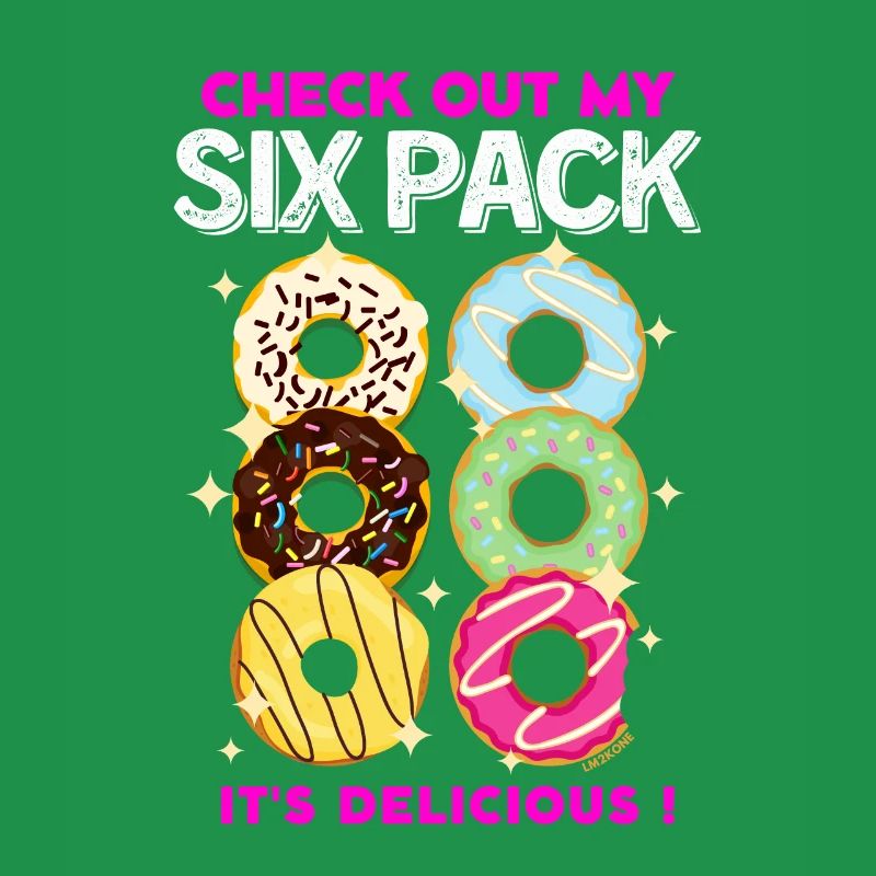 Regarde mon pack de six ! - Donuts