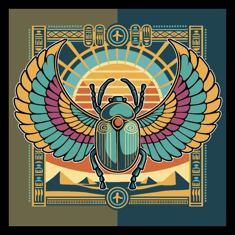 KHEPRI Gott der aufgehenden Sonne