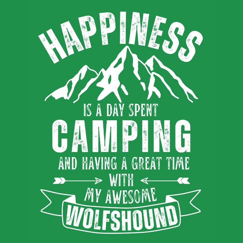Camping et Wolfshound
