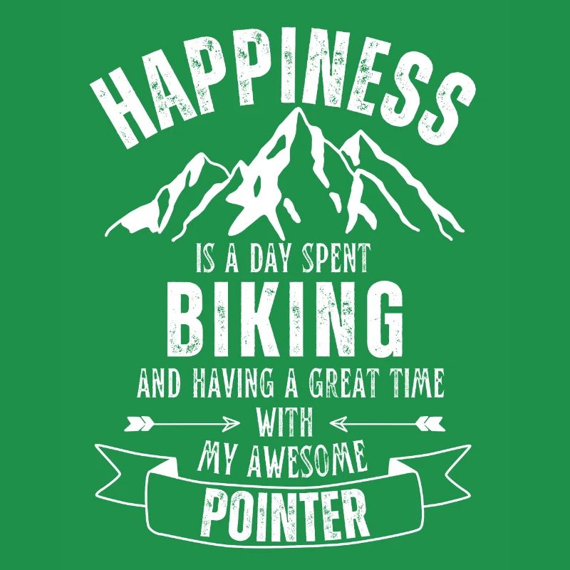 Radfahren und Pointer