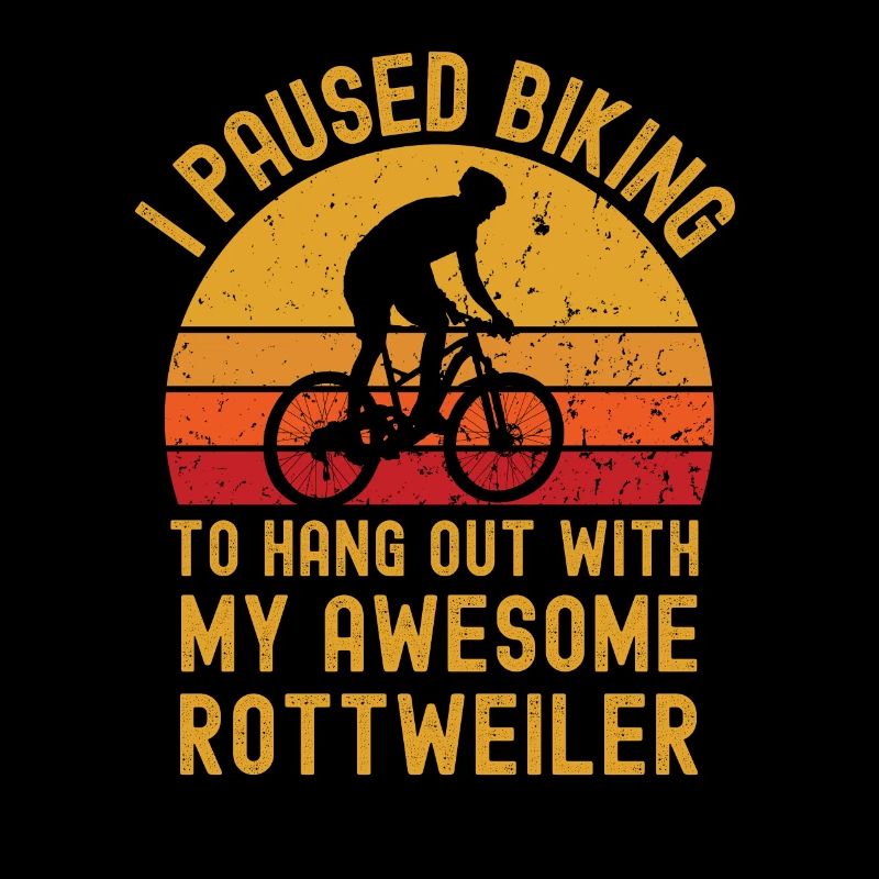 Cyclisme et Rottweilers