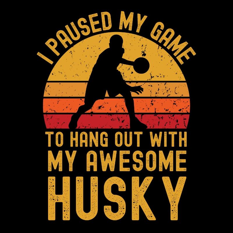 Basketball and Husky