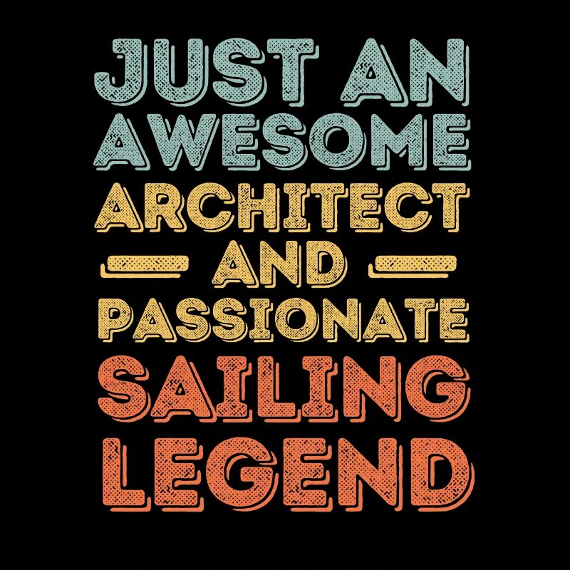 Architect sailing retro