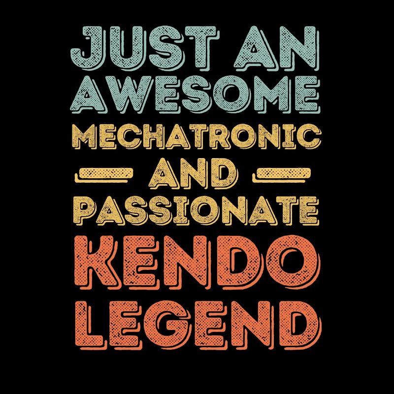 Mechatroniker Kendo retro