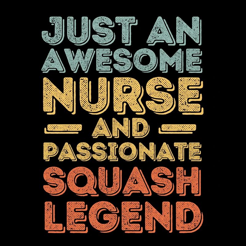 Krankenschwester Squash Legende retro