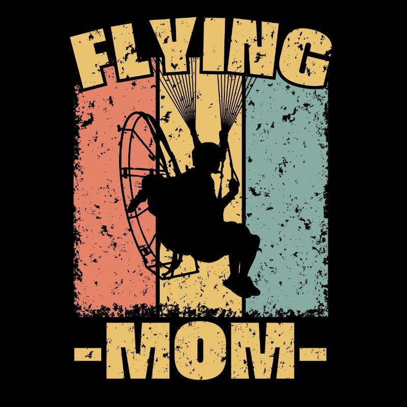 Maman paramoteur