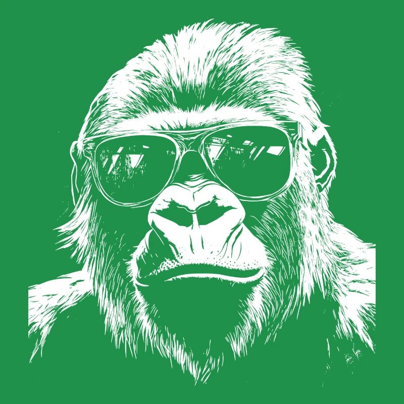 Cool Gorilla Monkey Lunettes de soleil d’été