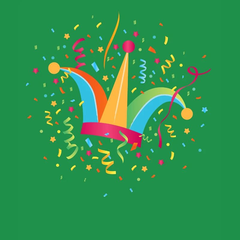 Fool’s Cap Confetti Carnaval Carnaval Carnaval