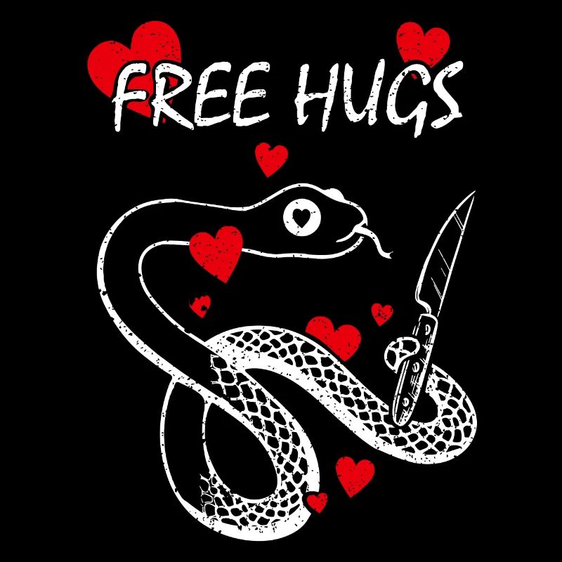 Free Hugs Würgeschlange Schlangen Boa Python