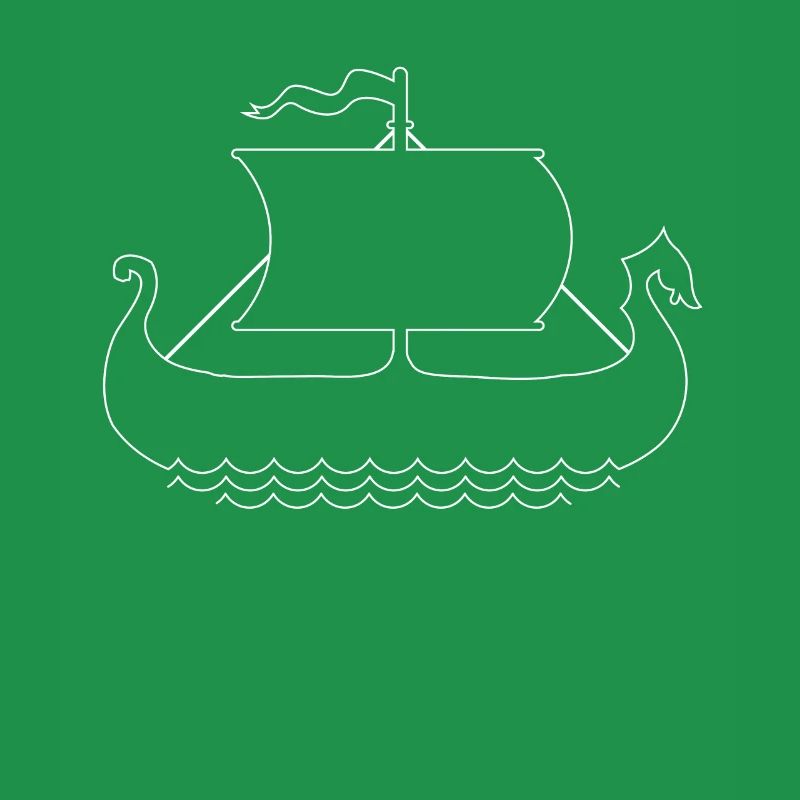 Wikinger Boot Langboot Wikingerboot Mittelalter