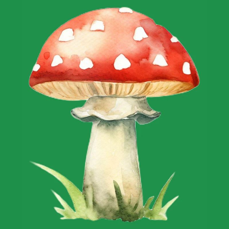 Red mushroom toadstool