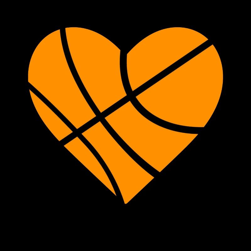 Basketball Herz Geschenk Geschenkidee