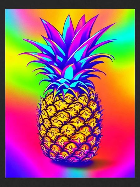 Neon Pineapple