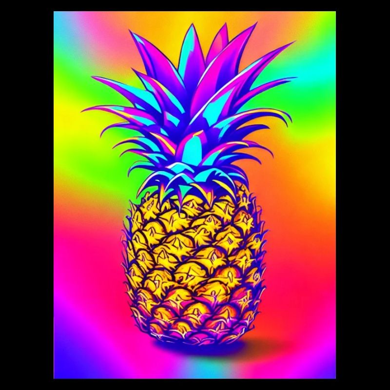 Neon Pineapple