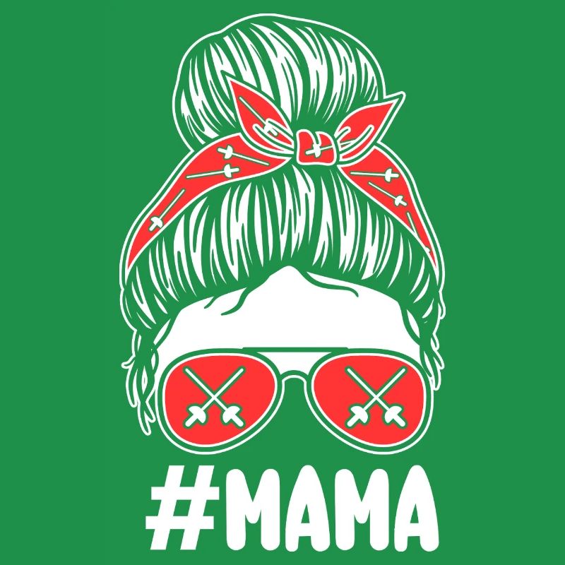 Fechter Mama Mutter Fechten