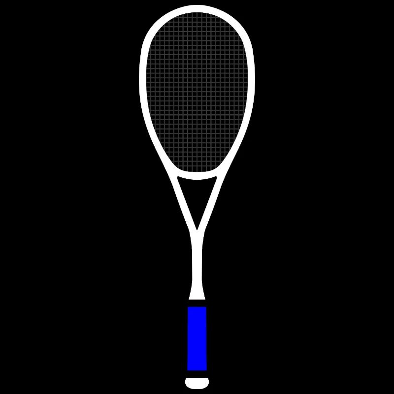 Raquette de squash Tennis Multicolore Blanc Bleu