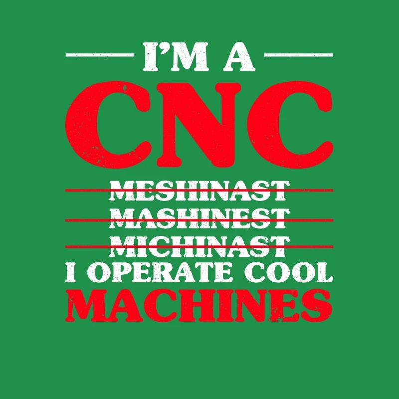 Mechanic CNC operator CNC milling cutter