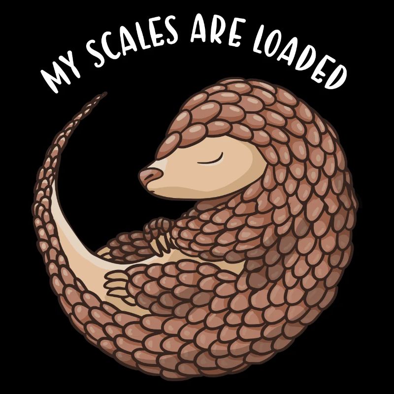 Mes écailles sont chargées Pangolin