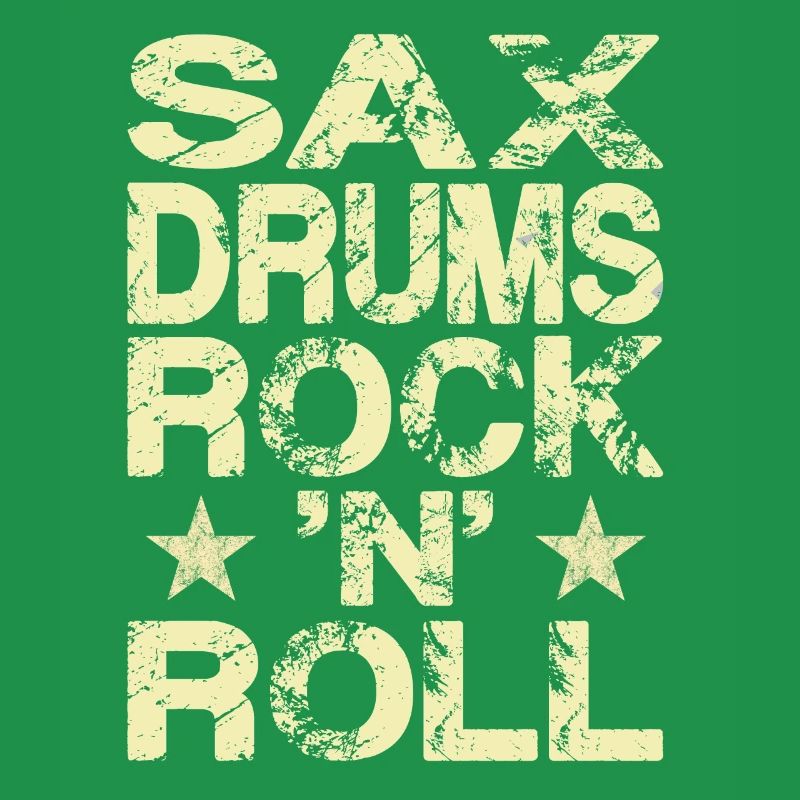 Saxophon Schlagzeug Rock 'n' Roll