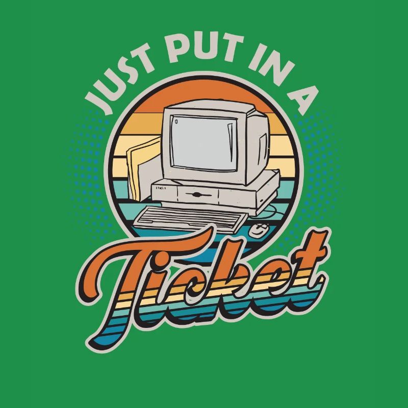 Simply open a ticket Help Desk Tech Support