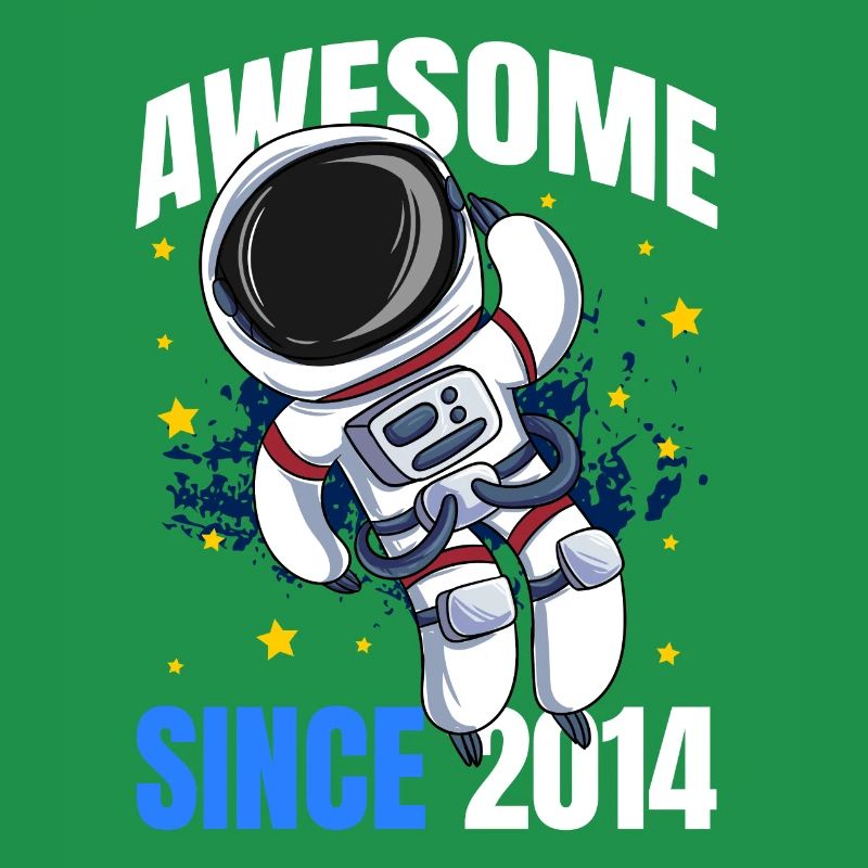Genial seit 2014 - 9. Astronautengeburtstag