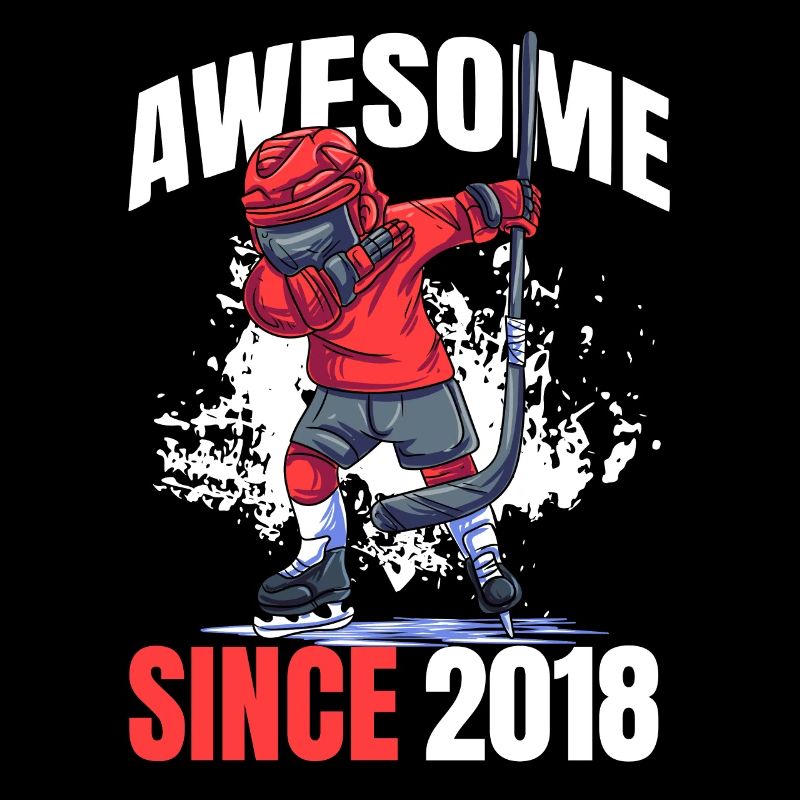 Awesome seit 2018 - 5. Eishockey Geburtstag