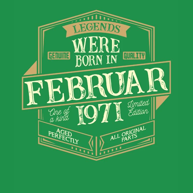 Februar 1971 Geburtstag Mann