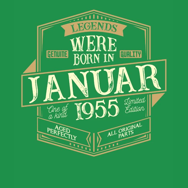 Januar 1955 Geburtstag Mann