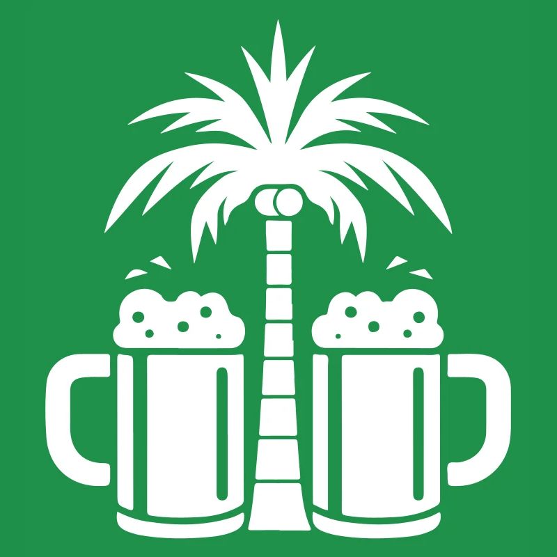 Bier Palmen Strand