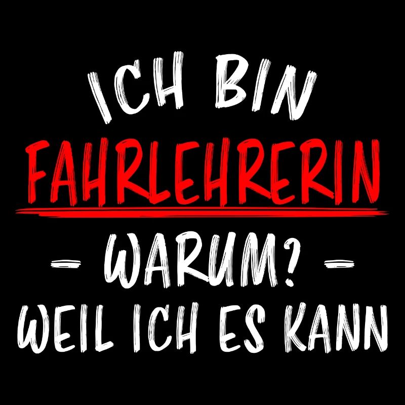 Fahrlehrerin Fahrschullehrerin Fun Spruch Geschenk
