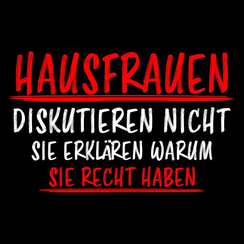 Hausfrau Lustiger Spruch Haushalt Mama Geschenk
