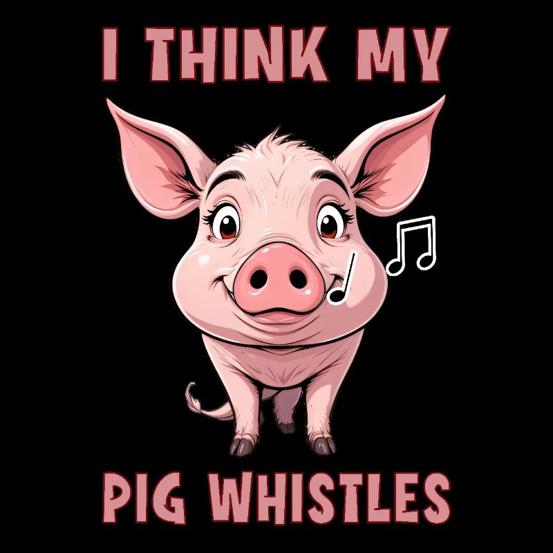 Je pense que mon cochon siffle