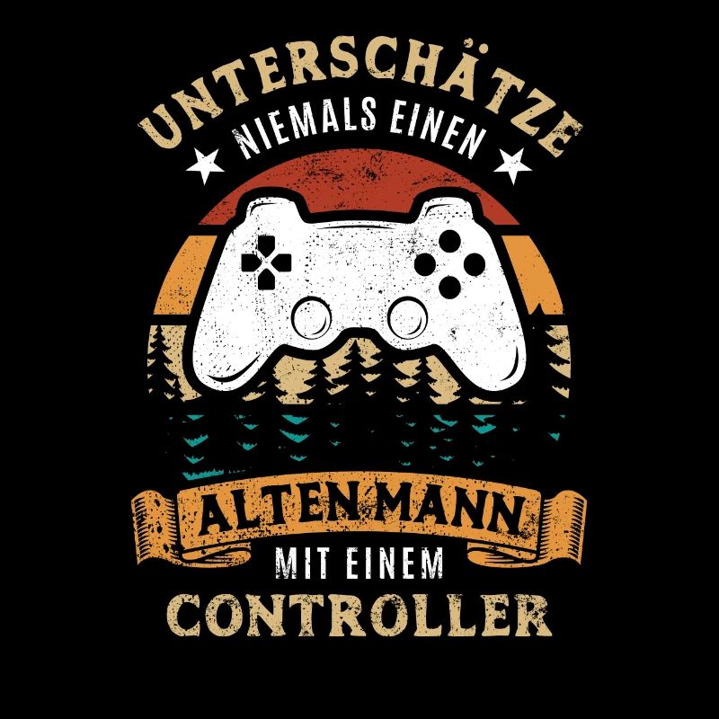Unterschätze nie einen alten Mann mit Controller