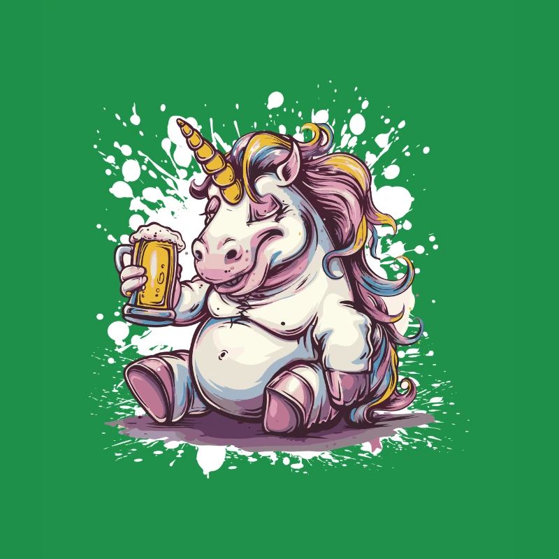 Einhorn Bier Lustig