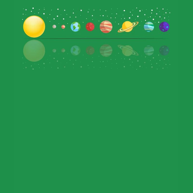 Planets design with solar system in space stars
