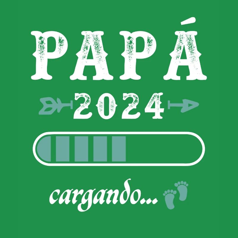 Papa 2024 Loading Geschenk Zukunft Vater