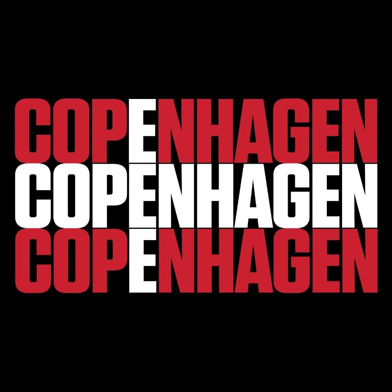Copenhague Danemark Drapeau