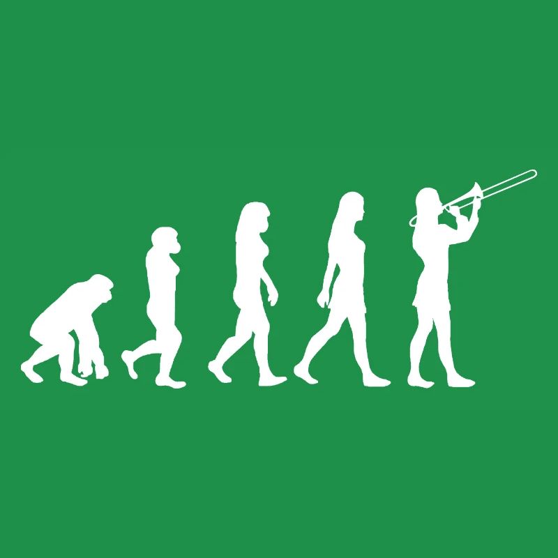 Female trombone trombone player Evolution