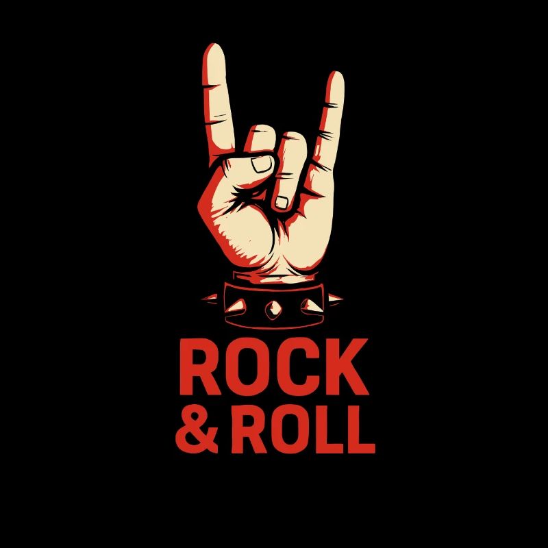 Rock & Roll Handzeichen – Metal Style