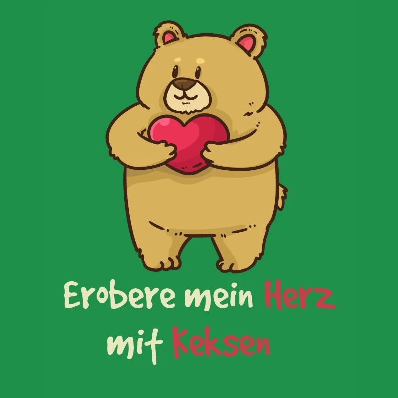 Teddy conquiert mon cœur avec des biscuits Saint-Valentin